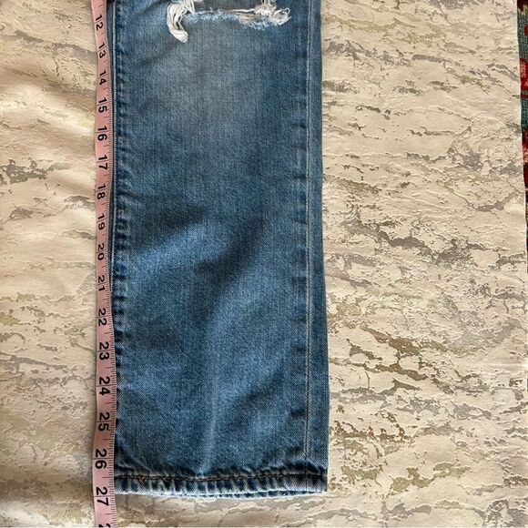 Aeropostale Boyfriend Distressed straight leg jeans - Picture 5 of 9